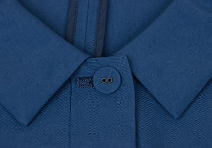 ISSEY MIYAKE HaaT Nylon Pullover Short Dress Blue Size 3