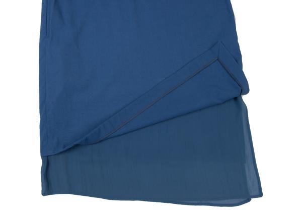 ISSEY MIYAKE HaaT Nylon Pullover Short Dress Blue Size 3