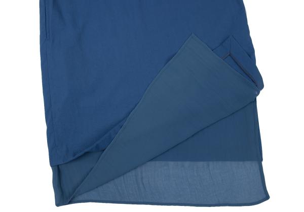 ISSEY MIYAKE HaaT Nylon Pullover Short Dress Blue Size 3