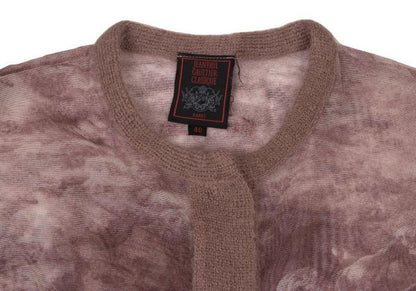 Jean Paul GAULTIER CLASSIQUE Knit Cardigan Brown Size 40