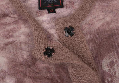 Jean Paul GAULTIER CLASSIQUE Knit Cardigan Brown Size 40