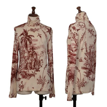 Jean Paul GAULTIER SOLEIL Aloha Print Top Pink Size S