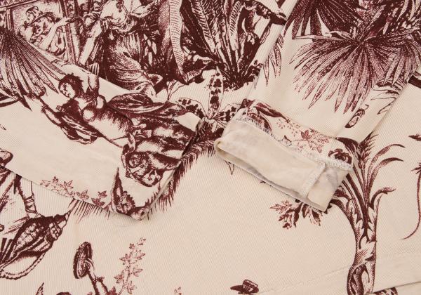 Jean Paul GAULTIER SOLEIL Aloha Print Top Pink Size S