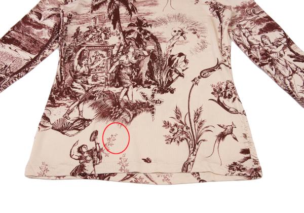 Jean Paul GAULTIER SOLEIL Aloha Print Top Pink Size S