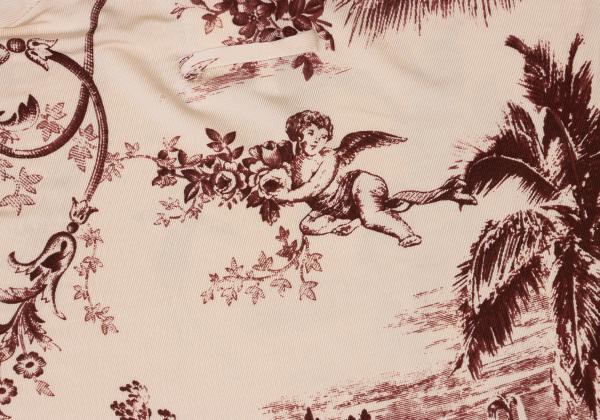 Jean Paul GAULTIER SOLEIL Aloha Print Top Pink Size S