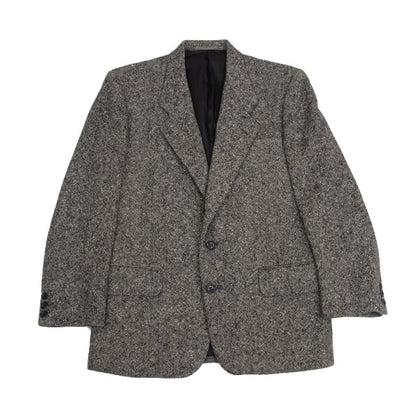 COMME des GARCONS HOMME Wool Tweed 2B Jacket Gray Size S