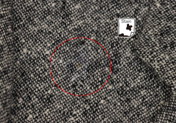 COMME des GARCONS HOMME Wool Tweed 2B Jacket Gray Size S