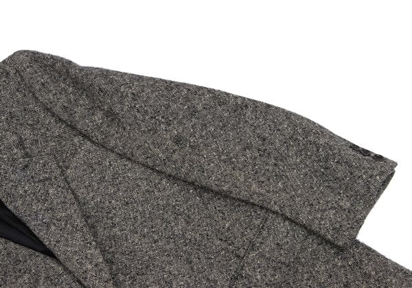 COMME des GARCONS HOMME Wool Tweed 2B Jacket Gray Size S