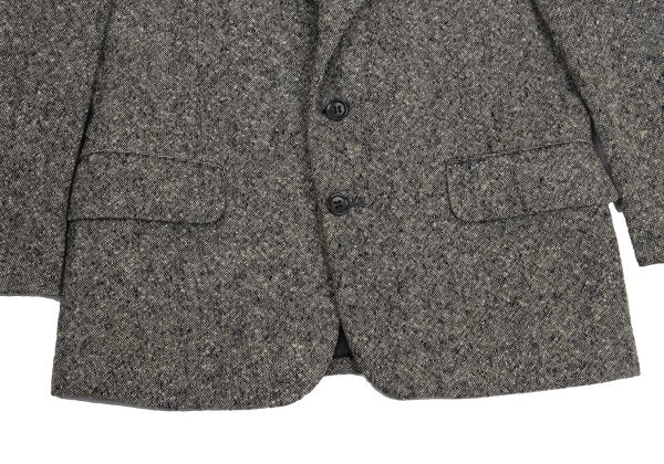COMME des GARCONS HOMME Wool Tweed 2B Jacket Gray Size S