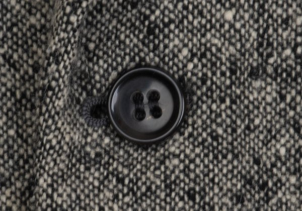 COMME des GARCONS HOMME Wool Tweed 2B Jacket Gray Size S
