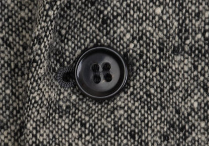 COMME des GARCONS HOMME Wool Tweed 2B Jacket Gray Size S