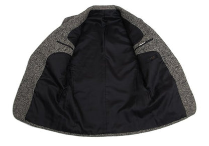 COMME des GARCONS HOMME Wool Tweed 2B Jacket Gray Size S