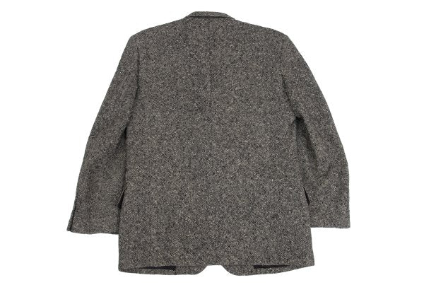 COMME des GARCONS HOMME Wool Tweed 2B Jacket Gray Size S
