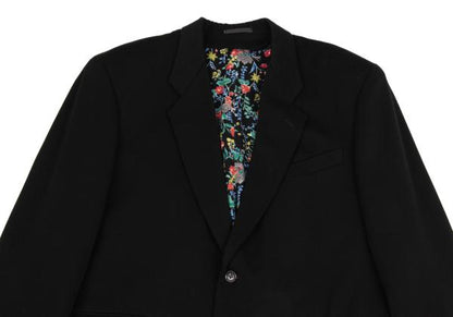 COMME des GARCONS HOMME PLUS Flower Jacket Black Size S