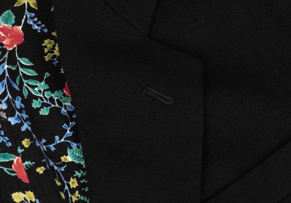 COMME des GARCONS HOMME PLUS Flower Jacket Black Size S