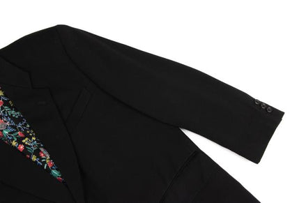 COMME des GARCONS HOMME PLUS Flower Jacket Black Size S