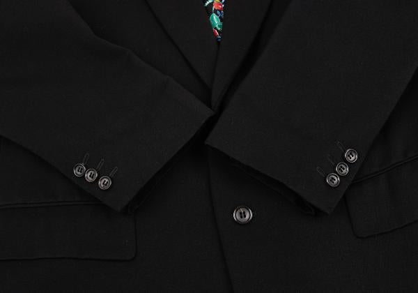 COMME des GARCONS HOMME PLUS Flower Jacket Black Size S