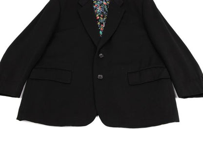 COMME des GARCONS HOMME PLUS Flower Jacket Black Size S