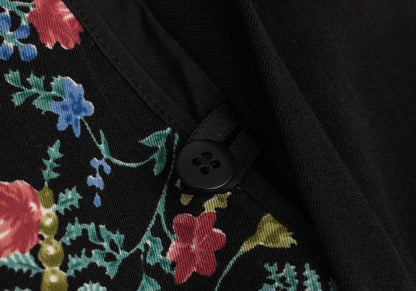 COMME des GARCONS HOMME PLUS Flower Jacket Black Size S