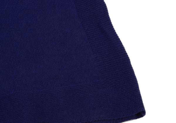 COMME des GARCONS Wool Shoulder Panel Cardigan Blue Size M
