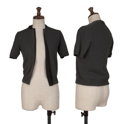 COMME des GARCONS Wool Blend Layered Cardigan Gray Size M