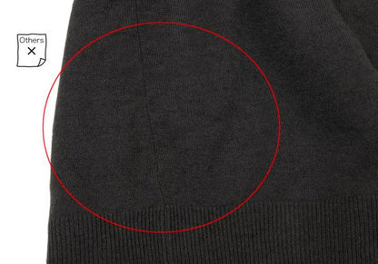 COMME des GARCONS Wool Blend Layered Cardigan Gray Size M