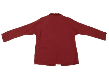 ISSEY MIYAKE Red 1-Button Wool Jacket Size M