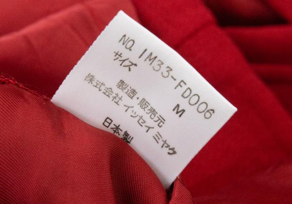 ISSEY MIYAKE Red 1-Button Wool Jacket Size M