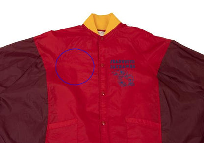 77circa Deconstructed Coach Jacket Red Size M