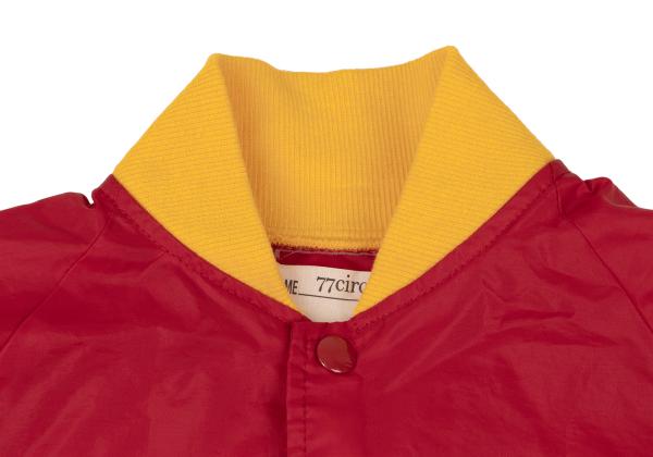 77circa Deconstructed Coach Jacket Red Size M