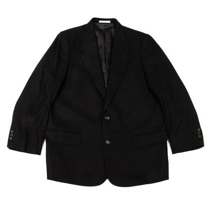 Papas COLOMBO Cashmere 2-Button Jacket Black Size M
