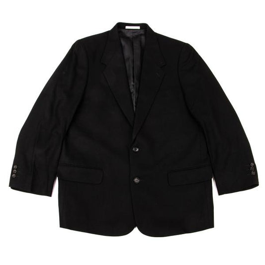 Papas COLOMBO Cashmere 2-Button Jacket Black Size M