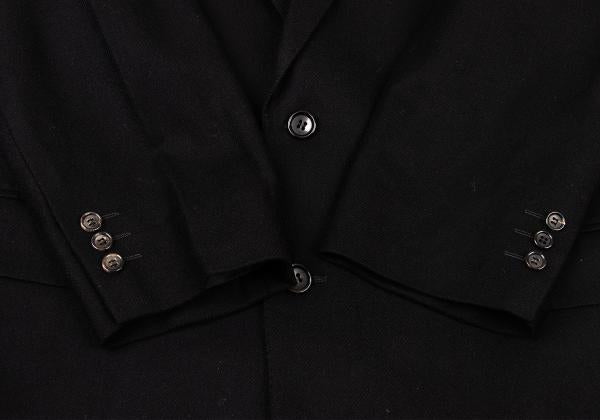 Papas COLOMBO Cashmere 2-Button Jacket Black Size M