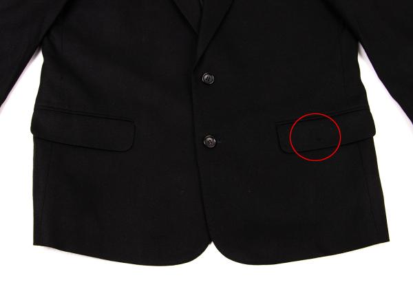 Papas COLOMBO Cashmere 2-Button Jacket Black Size M