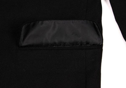 Papas COLOMBO Cashmere 2-Button Jacket Black Size M