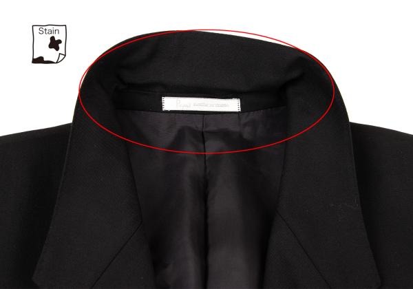 Papas Wool 2B Jacket Black Size 48M