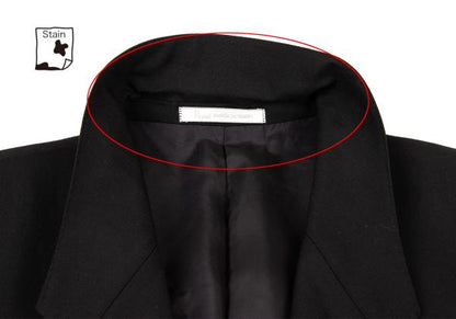 Papas Wool 2B Jacket Black Size 48M
