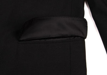 Papas Wool 2B Jacket Black Size 48M