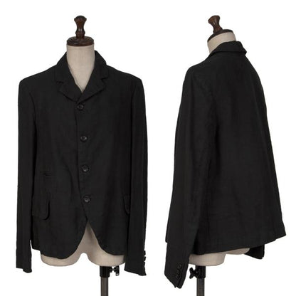 COMME des GARCONS Linen 4B Jacket Black Size S