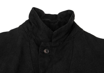 COMME des GARCONS Linen 4B Jacket Black Size S