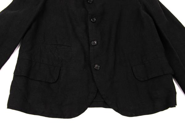 COMME des GARCONS Linen 4B Jacket Black Size S