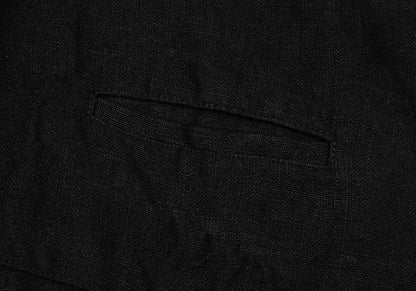 COMME des GARCONS Linen 4B Jacket Black Size S