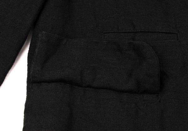COMME des GARCONS Linen 4B Jacket Black Size S