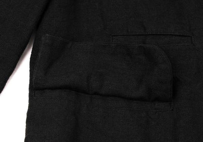 COMME des GARCONS Linen 4B Jacket Black Size S
