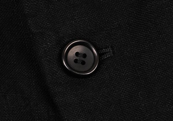 COMME des GARCONS Linen 4B Jacket Black Size S