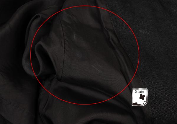 COMME des GARCONS Linen 4B Jacket Black Size S