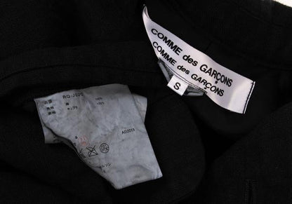 COMME des GARCONS Linen 4B Jacket Black Size S