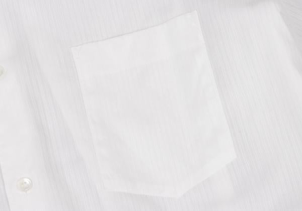 COMME des GARCONS HOMME Cotton Dobby Shirt White Size M