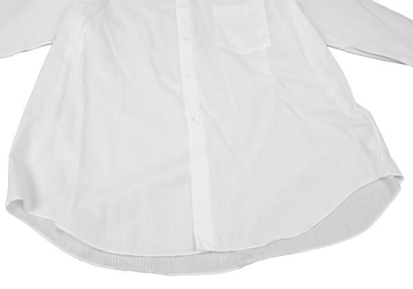 COMME des GARCONS HOMME Cotton Dobby Shirt White Size M