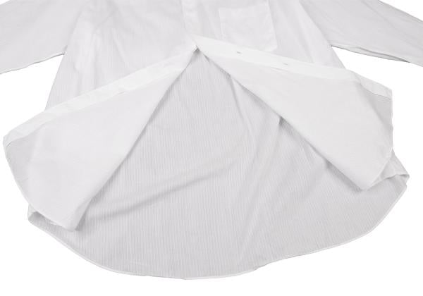 COMME des GARCONS HOMME Cotton Dobby Shirt White Size M
